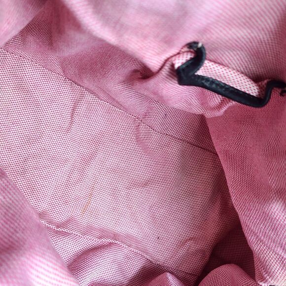 Dooney & Bourke Large Gray Monogram Canvas & Leather Trim Dome Satchel Bag GUC - Picture 7 of 12